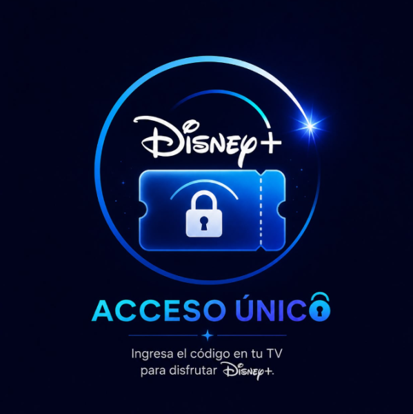 Tu código de acceso único para Disney+
