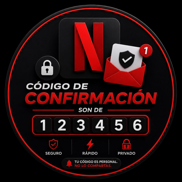 Código de verificación 6 dígitos